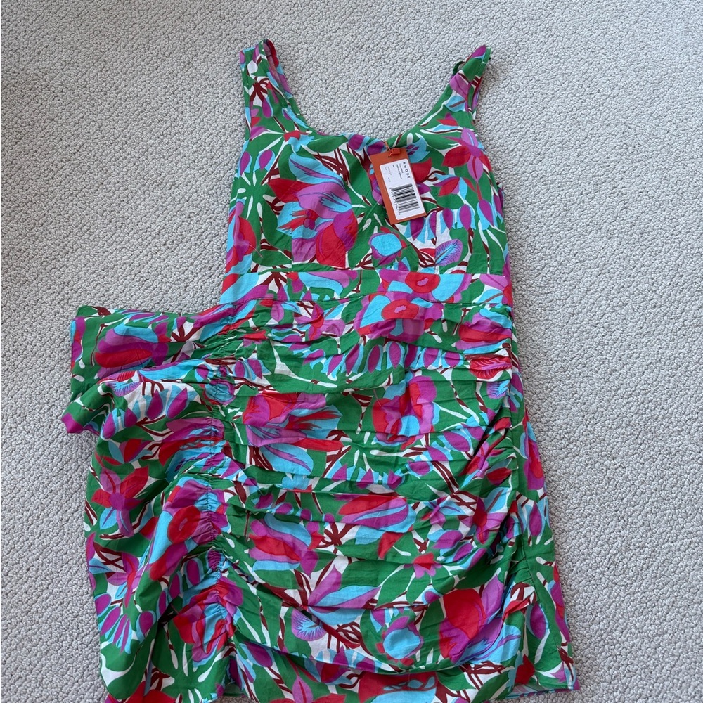 Floral Sleeveless Dress; NWT; size 8